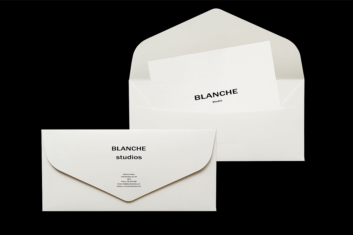Branding Stationery Envelope Mockup, an Advertising Mockup by Replika Machine (Photo 11 of 15)