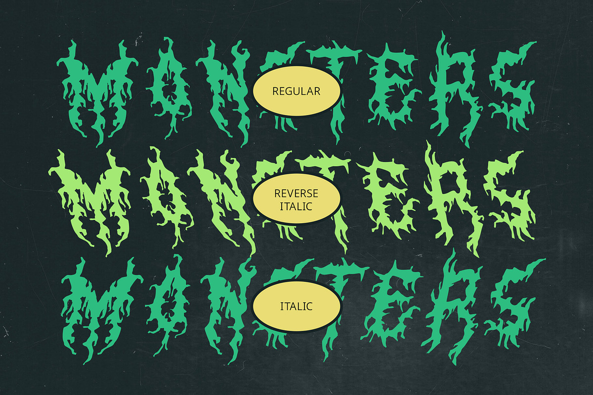 CS Amnesia – Black Metal Font, a Blackletter Font by Craft Supply Co. (Photo 2 of 8)