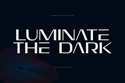 MBF Interaco - Minimalist Wide, a Sans Serif Font by MoonBandit (Thumbnail 3 of 6)