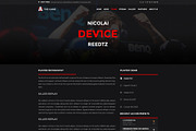 The Game - eSport PSD Gaming Templat, a Websites & App Template by Netbee (Thumbnail 10 of 30)