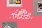 70s BACK TO SCHOOL - Instagram kit, a Social Media Template by Ratatap! (Thumbnail 7 of 7)