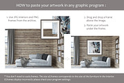 MOUNTAIN RETREAT HOME Frame mockups, a Poster Template by MyHomeMockups (Thumbnail 10 of 10)