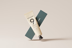 Used Cream Tube Mockups