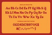 Yorkshire - Retro Rounded Typeface, a Serif Font by Windfall Co (Thumbnail 9 of 10)