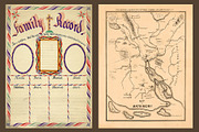 Antique Marriage Certificates -Blank, a Texture Graphic by Blue Line Design (Thumbnail 11 of 11)
