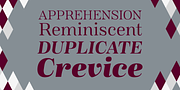 Magnel Display, a Serif Font by Eimantas Paskonis (Thumbnail 2 of 6)