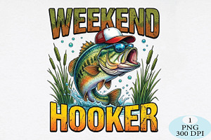 Weekend hooker PNG, a Seasonal Illustration by Daily.Designs