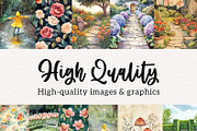 Digital Pages Mega Bundle, a Decorative Illustration by PaintPixelCo (Thumbnail 2 of 5)