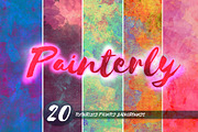 Painterly Textures, a Texture Graphic by JM_Graphics (Thumbnail 1 of 6)
