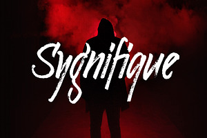 Sygnifique Brush Marker Font