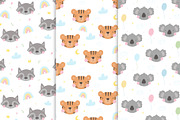 Cute baby animals collection., a Background Graphic by Irene_Boiko_ART (Thumbnail 5 of 10)