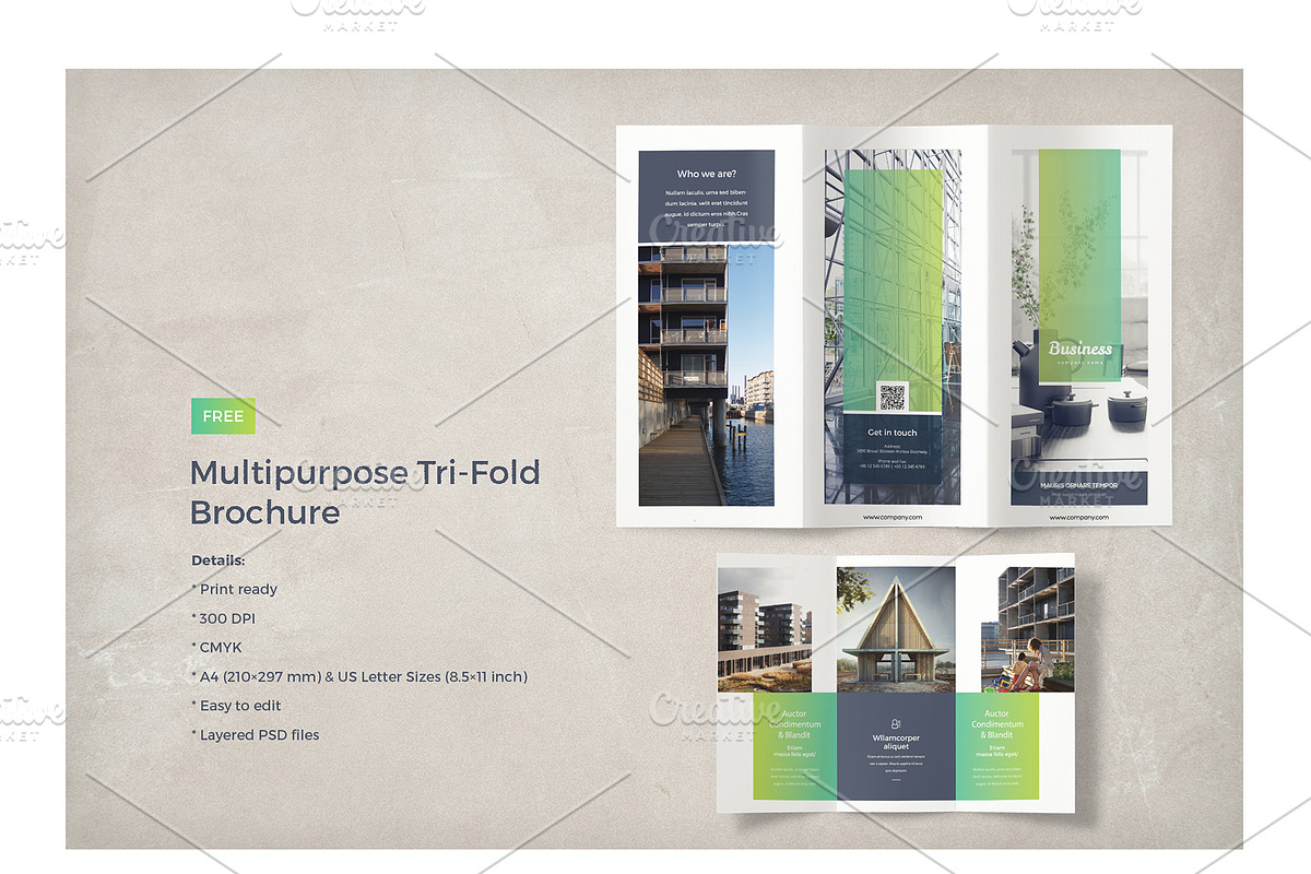 Multipurpose Business Brochure, a Brochure Template by ShapShapy (Photo 2 of 20)