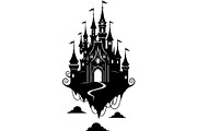 Fantasy Castle Silhouette, an Object Graphic by Creativeshirt (Thumbnail 19 of 20)