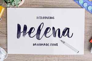 Helena Script Font