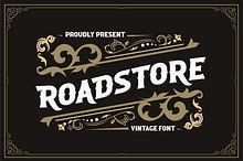 ROADSTORE - Vintage Font