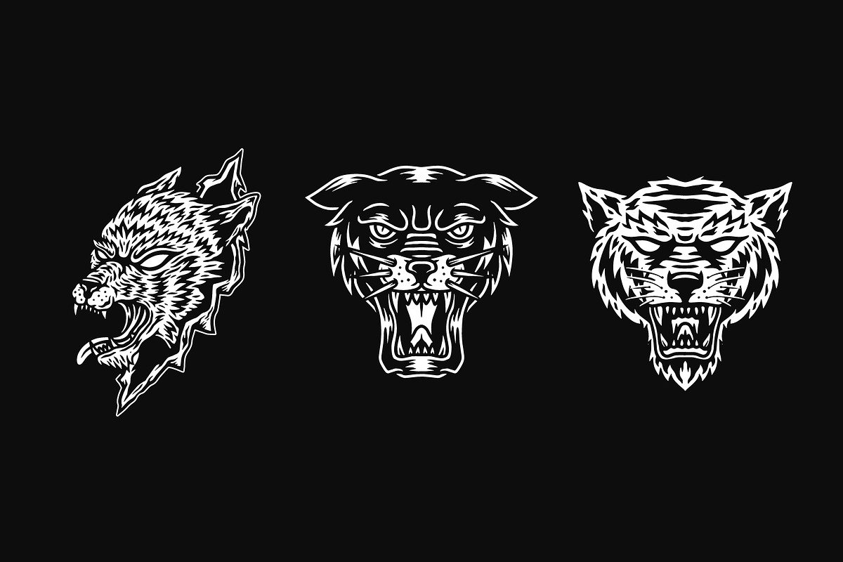 Ethos | Flash Art Vector Bundle, an Illustration by Beveled Design Co. (Photo 9 of 13)