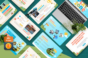 Playzone- KidsPlayground Powerpoint, a Presentation Template by Dhabee