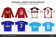 Vector Mockups Football Jersey, a Shirt Mockup by Irhasalfahad (Thumbnail 7 of 8)