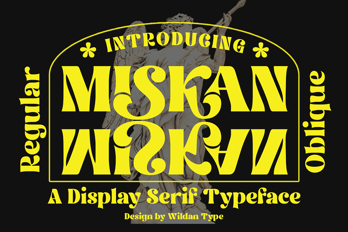 Miskan, a Serif Font by Wildan Type (Photo 1 of 7)
