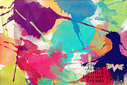 Watercolor Arsenal Splatter Brushes, a Brush Add-On by Clikchic Designs (Thumbnail 3 of 4)