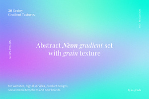 20 Abstract Neon Gradients 2