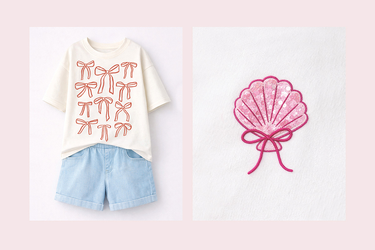 Cute bow seamless patterns, a Pattern Graphic by artnLera (Photo 5 of 7)