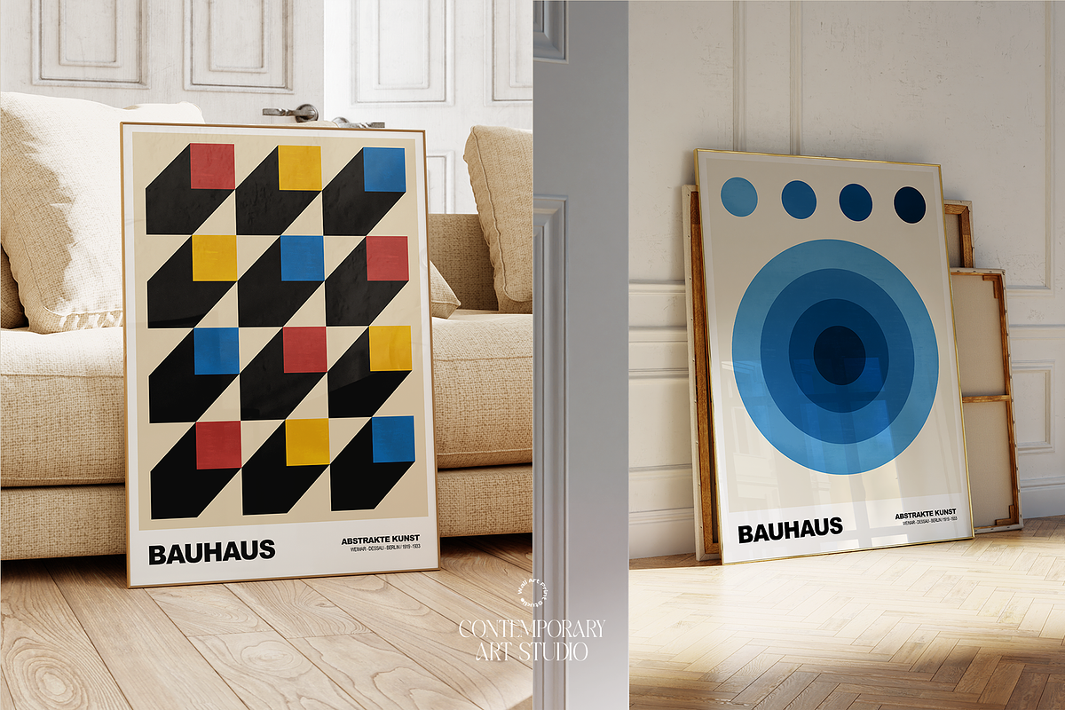 Contemporary Art 2, a Graphic by Wall Art Print Studio (Photo 15 of 19)