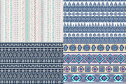 8 Unique ethnic seamless patterns, a Pattern Graphic by Transia (Thumbnail 2 of 3)
