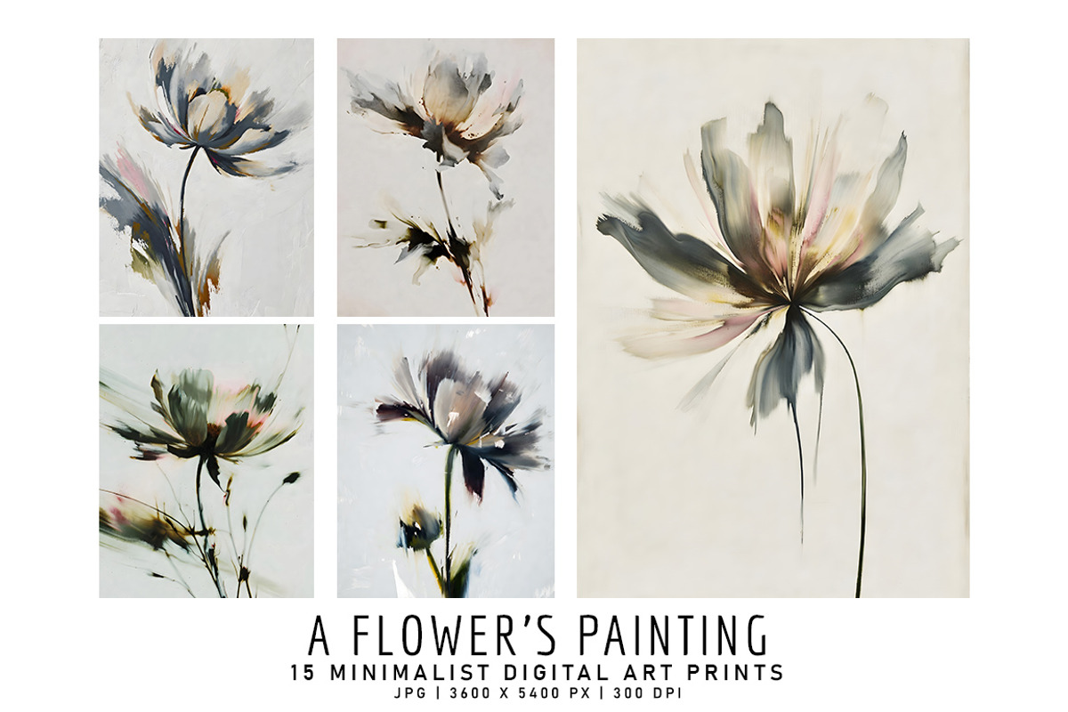 A Flower's Painting, a Decorative Illustration by Digital Art Creations (Photo 3 of 7)