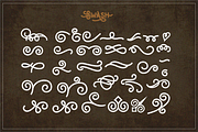 Hipster Letter + extras, a Font by uncurve (Thumbnail 7 of 8)