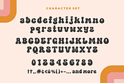 Super Vibes - Retro Groovy Style, a Font by HansCo Studio (Thumbnail 10 of 11)
