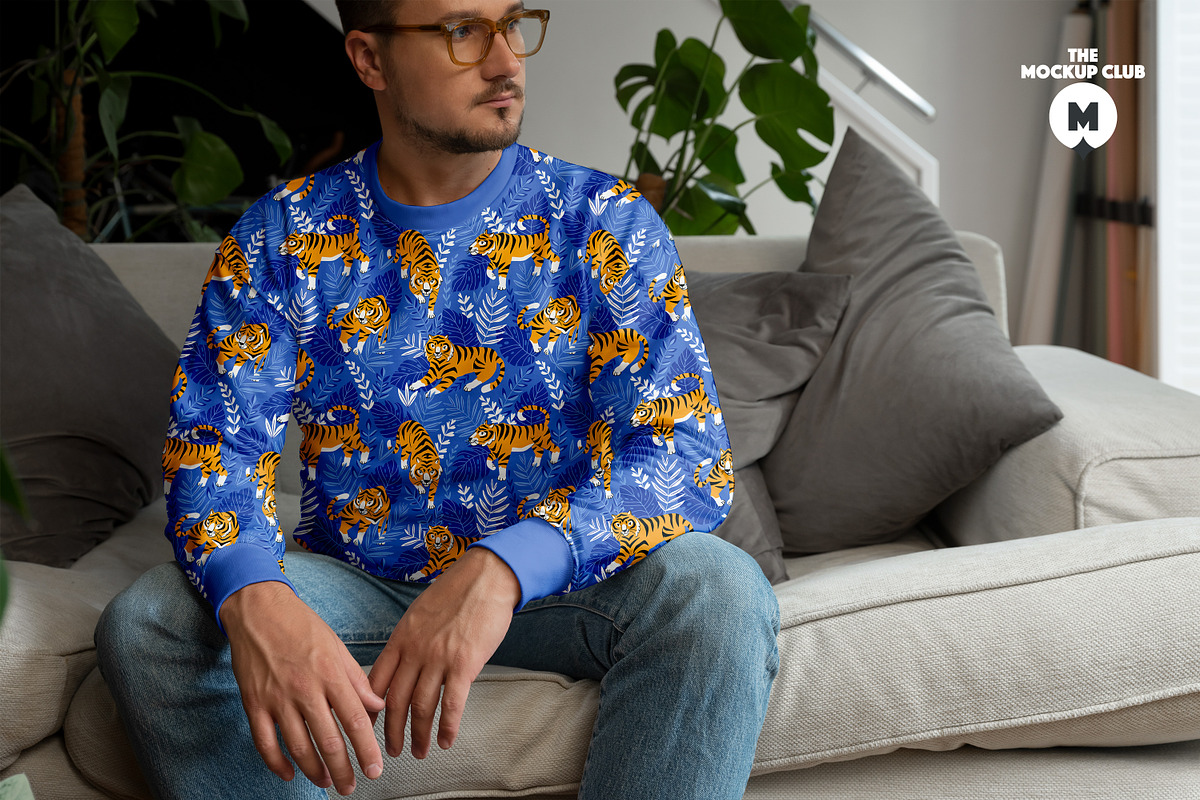 MALE SWEATSHIRT MOCKUPS, a Household Mockup by MCKP*ME (Photo 7 of 11)