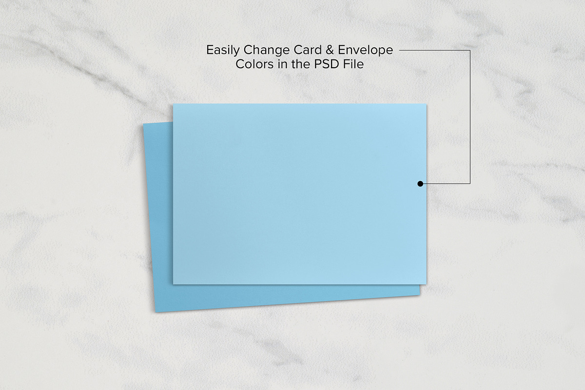 5x7 Greeting Card Mockup Set - PSD, a Product Mockup by MelissaBMockups (Photo 4 of 12)