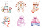 Babys 1st Christmas Clipart Sublimat, an Illustration by DreamPrint404 (Thumbnail 4 of 5)