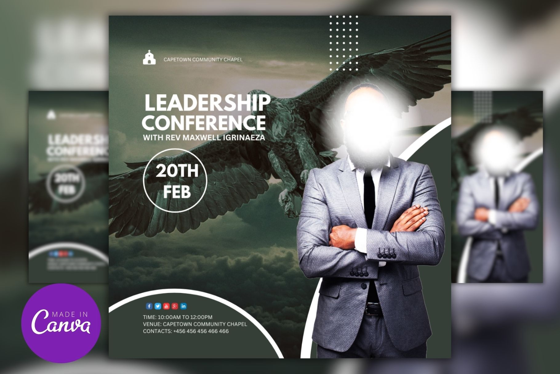 Leadership Conference Flyer Template
