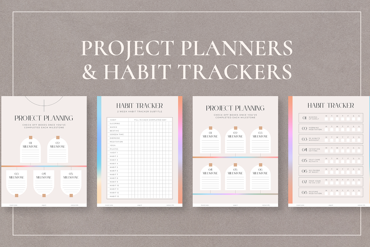 2026 Journal Planner Canva Template, a Magazine Template by Studio Soluna (Photo 13 of 14)