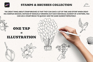 Stamps & Brushes Collection