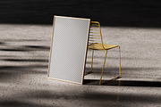 Poster Frame Mockup WDS01, a Mockup by Croma Studio (Thumbnail 4 of 5)