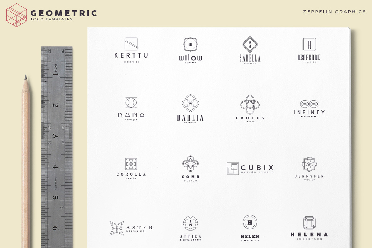 1500 Logos Bundle Collection, a Branding & Logo Template by Graphicdome (Photo 82 of 185)