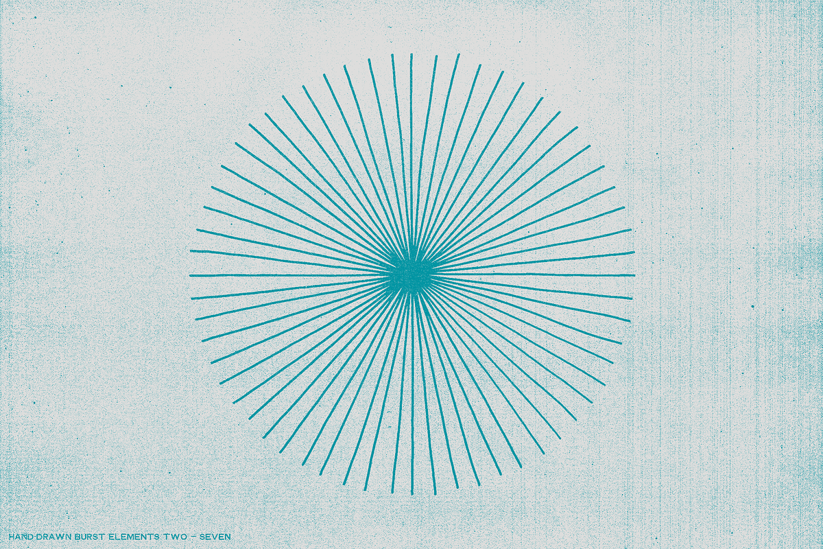 36 hand-drawn burst elements, an Object Graphic by The Shop (Photo 6 of 25)