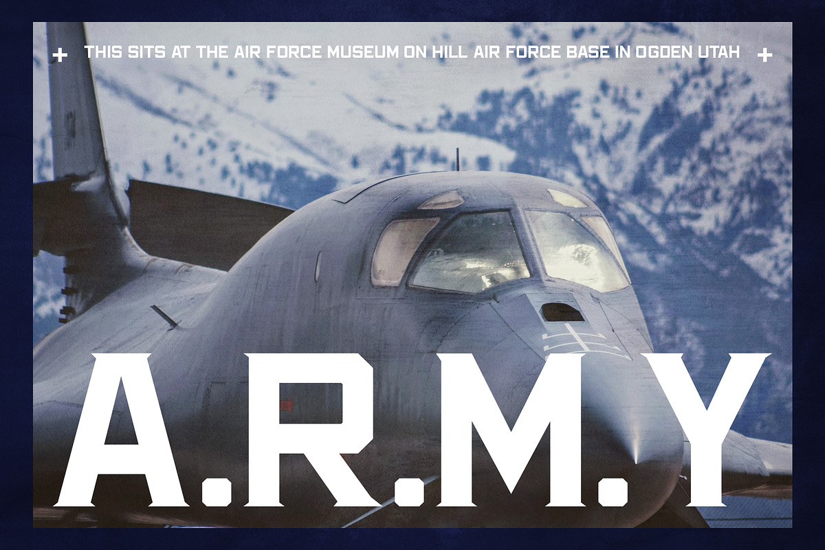 Thunder Squad DIsplay Typeface Font, a Sans Serif Font by Storytype Studio (Photo 10 of 15)