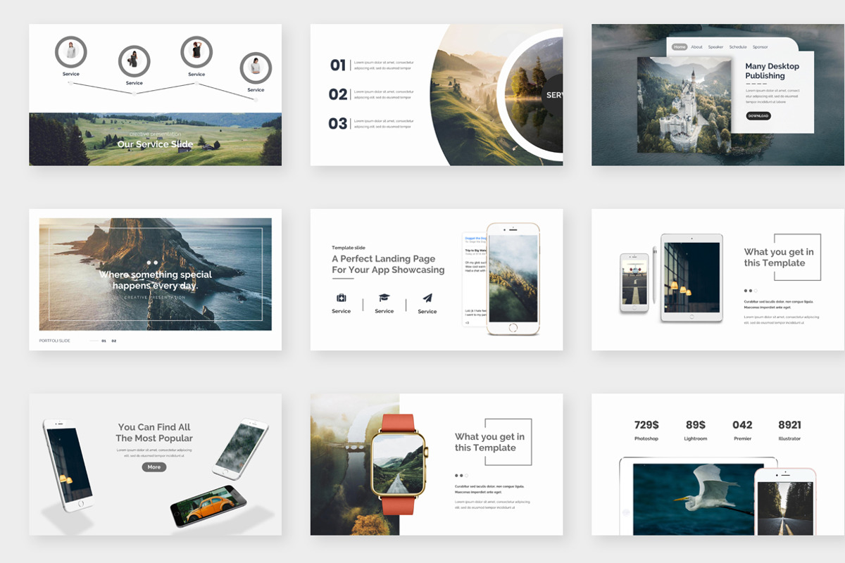 Hikari Creative Powerpoint Template, a Presentation Template by One Percent Studio (Photo 6 of 15)
