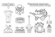 Garden/Farm icon and logo set, a Branding & Logo Template by Uniyok (Thumbnail 5 of 7)