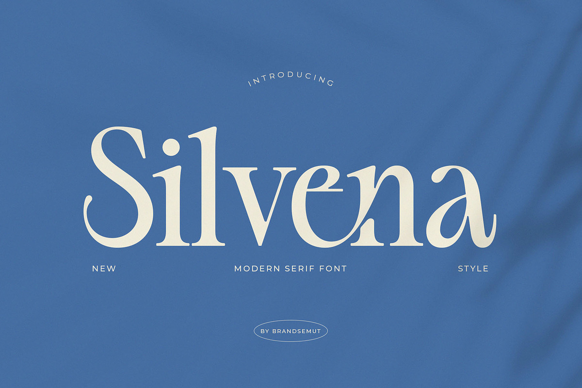 Silvena – Modern Elegant Serif Font, a Serif Font by BrandSemut (Photo 1 of 10)