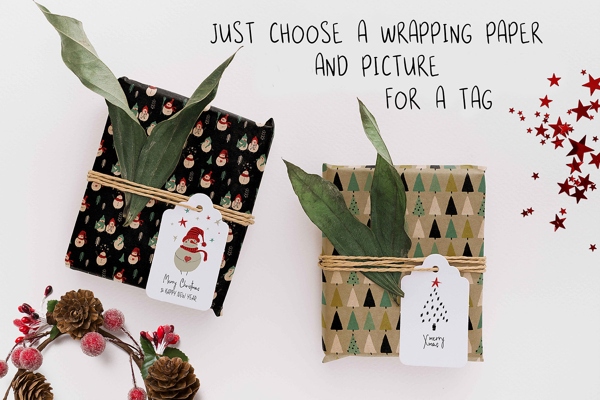 Ho-Ho-Ho Christmas Collection, a Seasonal Illustration by Annakniaz (Photo 7 of 9)