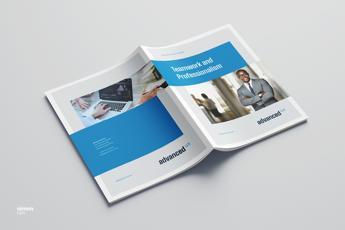 ADVANCED / Brochure Template, a Brochure Template by Type Here Studio (Photo 6 of 15)