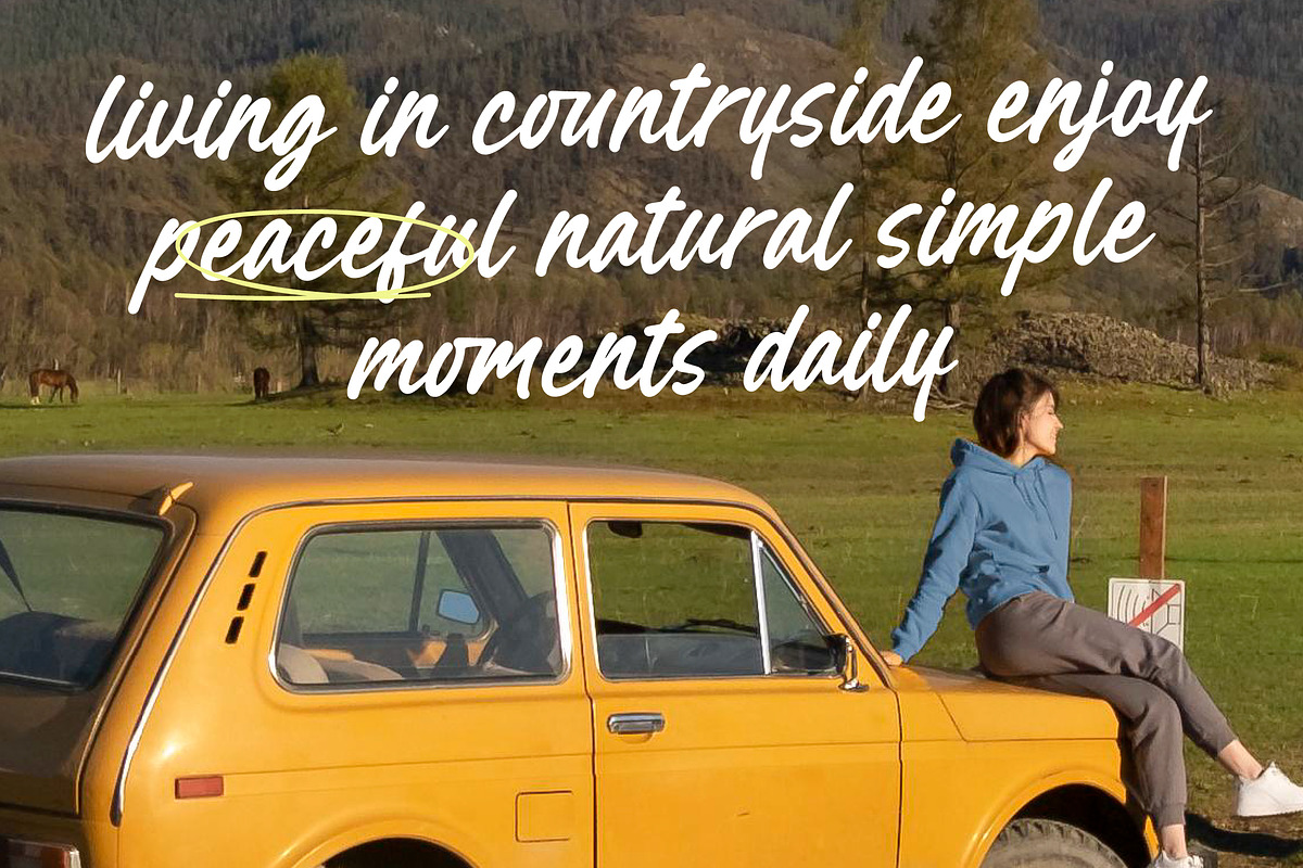 Borthans Modern Handwritten Font, a Script Font by Letterena Studios Script (Photo 5 of 10)
