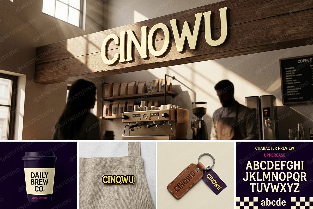 Cinowu - Elegant Serif Typeface, a Serif Font by Astuti Studio (Photo 24 of 25)