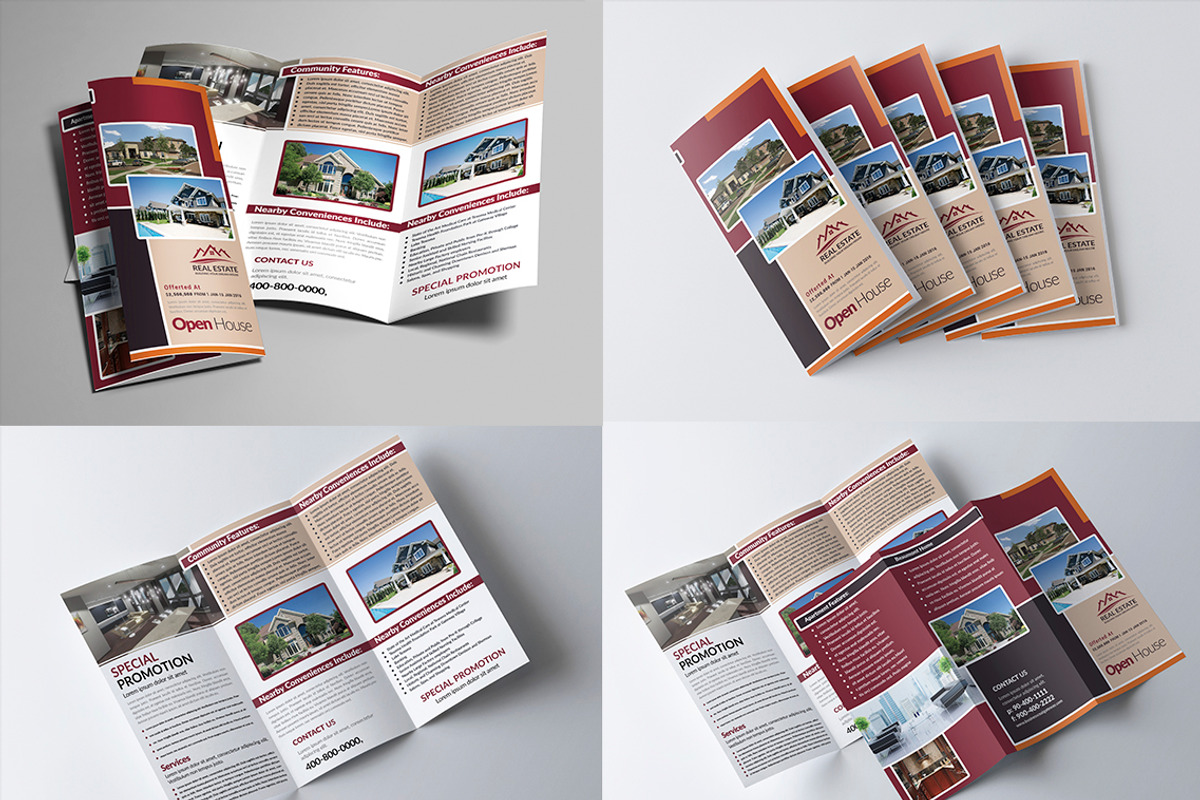30-Trifold Brochure Bundle, a Brochure Template by AfzaalGraphics (Photo 12 of 31)