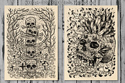 Evil skulls part 4, an Illustration by Samiramay (Thumbnail 2 of 6)